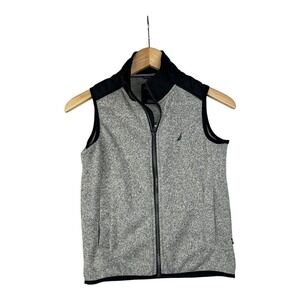 Nautica Fleece Vest size Small Gray‎